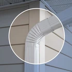 Amerimax 47265 White Aluminum Gutter Elbow 3 HX5.25 WX12 In. (pack Of 10) New. Price: $54.94.