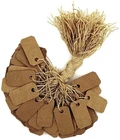 100 Kraft Paper Jewelry Price Tags String Labels 1"X 1/2" New. Price: $19.42.