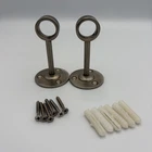 Pottery Barn Kids Teen 1 Curtain Rod Brackets Pewter Set Of 2 Used. Price: $25.95.
