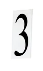 Maxim 53613 White 5"H House Number New. Price: $12.91.