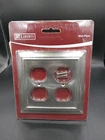 New Liberty Hardware Double Outlet Wall Plate Satin Nickel 4 Quad Plug. Price: $14.00.