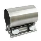 Zorveiio 1-3/4" Heavy Duty Stainless Steel Exhaust Pipe Seal Band Clamp, Repai New. Price: $17.40.