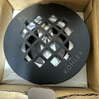 Kohler K-22676-BL Round Pvc Receptor Shower Drain , Matte Black. New Open Box. Price: $22.99.