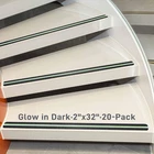Lifegrip Anti Slip Traction Treads With Glow In Dark Stripe (20-PACK), 2" X 3... New. Price: $27.69.