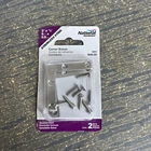National Hardware N348-326 Flat Corner Brace, Stainless Steel, 2" X 3/8" New. Price: $10.93.