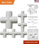 Heavy Duty 3/4INCH Pvc Connector Set - 12 Cross Elbow Fittings For Every Need New. Price: $33.99.