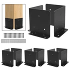 Yvhfwoy Post Anchor Base 4 Setadjustable Brackets For 6X68X8 New. Price: $105.81.