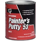 Dap 7079812240 Painters Putty Hp Raw Building Material, 1/2 Pint, White New. Price: $19.93.