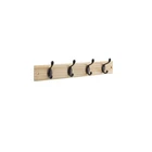 National Hardware S827-139 Rail 18" Natural Wood, 4 Orb Hooks New. Price: $46.12.