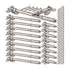 Stainless Steel Cable Railing Hardware Kit For Wood Post 1/8" S... New. Price: $143.80.