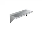 Amgood WS-1230 Stainless Steel Wall Mount Shelf W/ Side Guards New Open Box. Price: $49.98.