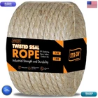 Stix-on Twisted Sisal Rope 100 1/4 Twine Multipurpose For Cat New. Price: $32.05.