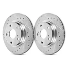 Powerstop JBR1765XPR Brake Rotors For Nissan Versa 2020-2024 Front New. Price: $128.69.