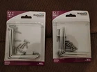 Lot Of National Hardware N208-769 Galvanized Steel Corner Brace X 3/4 In. New. Price: $18.99.