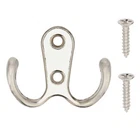 10/20PCS Hanging Metal Double Clothes Hat Coat Robe Wall Door Hangers Hooks New. Price: $13.67.