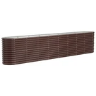 Garden Raised Bed Patio Outdoor Planter Box Powder-coated Steel Vidaxl New. Price: $158.99.