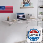 Yoegowu Wall Mounted Folding Table 40X 16 Removable Heavy-duty Brackets Support New. Price: $95.63.