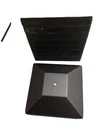 9X New Simpson Strong-tie APDPC4 4-INCH Decorative Post Cap (qty: 9). Price: $59.99.