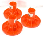 Lot Of Mutual Industries Model #3 Rebar Caps For Size 3# 8# 4.52" Dia New. Price: $6.29.