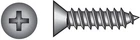 Hillman 823422 Stainless Steel Phillips Flat Head Sheet Metal Screw #6 X 3/4 In. New. Price: $15.18.