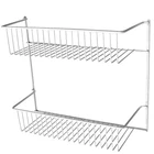 Closetmaid 2-TIER Storage Rack 800200 Pack Of 6 Metal White New. Price: $97.67.
