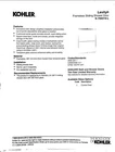 Kohler Levity Frameless Sliding Glass Shower Door New. Price: $1279.00.