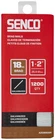 Senco A209909R 1" - 2" 18 Gauge Brad Nails, Galvanized Finish 1,200 Count Pack New. Price: $26.97.