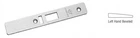 Aluminum Left Hand Beveled Faceplate For AR4513 Series Deadlatch Locks New. Price: $23.18.
