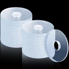 Shower Door Handle Washers Clear Plastic 3/4 Inch Flat 20 Pcs Hardware Parts New. Price: $8.09.