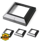 Aecxm 4PK 5.5" Post Base Cover Black 9" New. Price: $113.99.