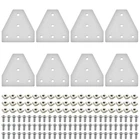 3030 Brackets Plate Connector Joint Aluminum Extrusion Silver 8 Pcs New. Price: $30.60.