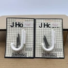Vintage Interdesign Single J Hook Sand Beige Made Usa New Lot Of (2) Used. Price: $14.95.