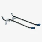 Crawford Double-arm Straight Hook 2 Pc Prong 1/4" Peg Boards 14444 New. Price: $13.99.