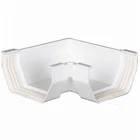 Gutter Miter, Contemporary, Vinyl, White, 5-IN. T0503 New. Price: $19.78.