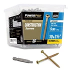 Hillman 48593 Steel Power Pro Star Drive Flat Head Wood Screw #10 X 3-1/2 In. New. Price: $44.65.
