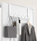 Kitchlife Over The Hooks Fits 1 3/8" Doors With 7" Arms, Glossy White New. Price: $16.41.