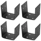 Eoere Pcs 4X4 Post Bracket, Half Base Black New. Price: $34.63.