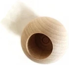Wooden Dowel Cap Ball 3/4" Hole For Rod (2 Pack) Finial New. Price: $14.99.
