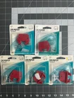 New 5-PACK Lot Slide-co 22486 Plastic Drawer Track Red Guide 9/32 X 3/4". Price: $22.93.