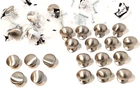 24PC Lot Cosmas Cabinet Drawer Pulls Satin Nickel Knobs (10)#4950SN +(14)#6022SN New. Price: $17.39.