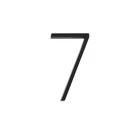 Hillman Distinctions 5-IN. Floating Mount Black House Number 7 New. Price: $12.75.