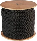 Ateret Twisted 3-STRAND Black Polypropylene Rope Monofilament All Sizes New. Price: $53.90.