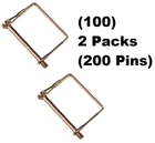 Double Hh Mfg 41994 3/8" X 2-1/2" Square Wirelock Hitch Pins 100 Packs New. Price: $324.97.