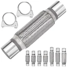 Mardatt 3PCS Exhaust Flex Pipe Stainless Steel Double... New. Price: $27.66.