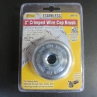 Ivy Classic 38901 3-INCH X 5/8-INCH-11 Arbor, Stainless Steel Knot Wire Cup Brus New. Price: $14.99.