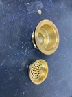 Signature Hardware SH171BG 3.5" Strainer For 1" Sinks - Brushed Gold Open. Price: $49.49.