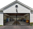 Liamst Garage Screen For 15X7FT,2 Car Doors- 15*7FT, Black New. Price: $92.95.