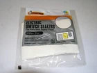 Frost King OSS6H Closed Cell Foam Switch Plate Sealer, White, 6-PACK New. Price: $5.99.