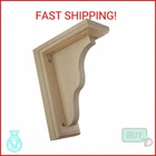 Ekena Millwork BKT03X07X09HARW Hamilton Traditional Wood Brackets, 1/2"W 7"D New. Price: $15.19.
