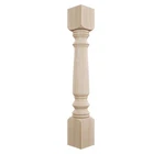 Ekena Millwork COL05X05X35LERW Legacy Tapered Cabinet Column (top Block: 6", Bot New. Price: $127.76.